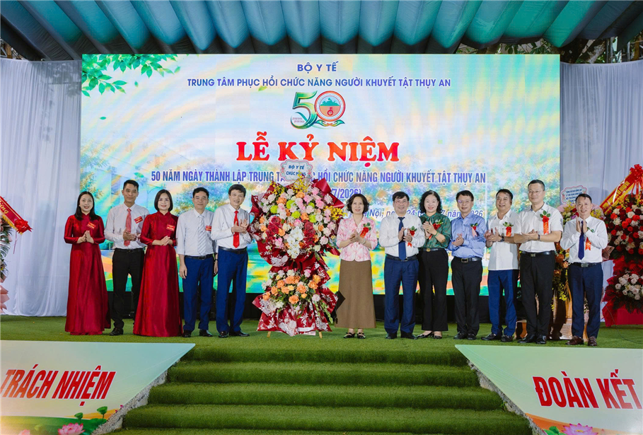 Trung tâm Phục hồi chức năng người khuyết tật Thụy An kỷ niệm 50 năm ngày thành lập